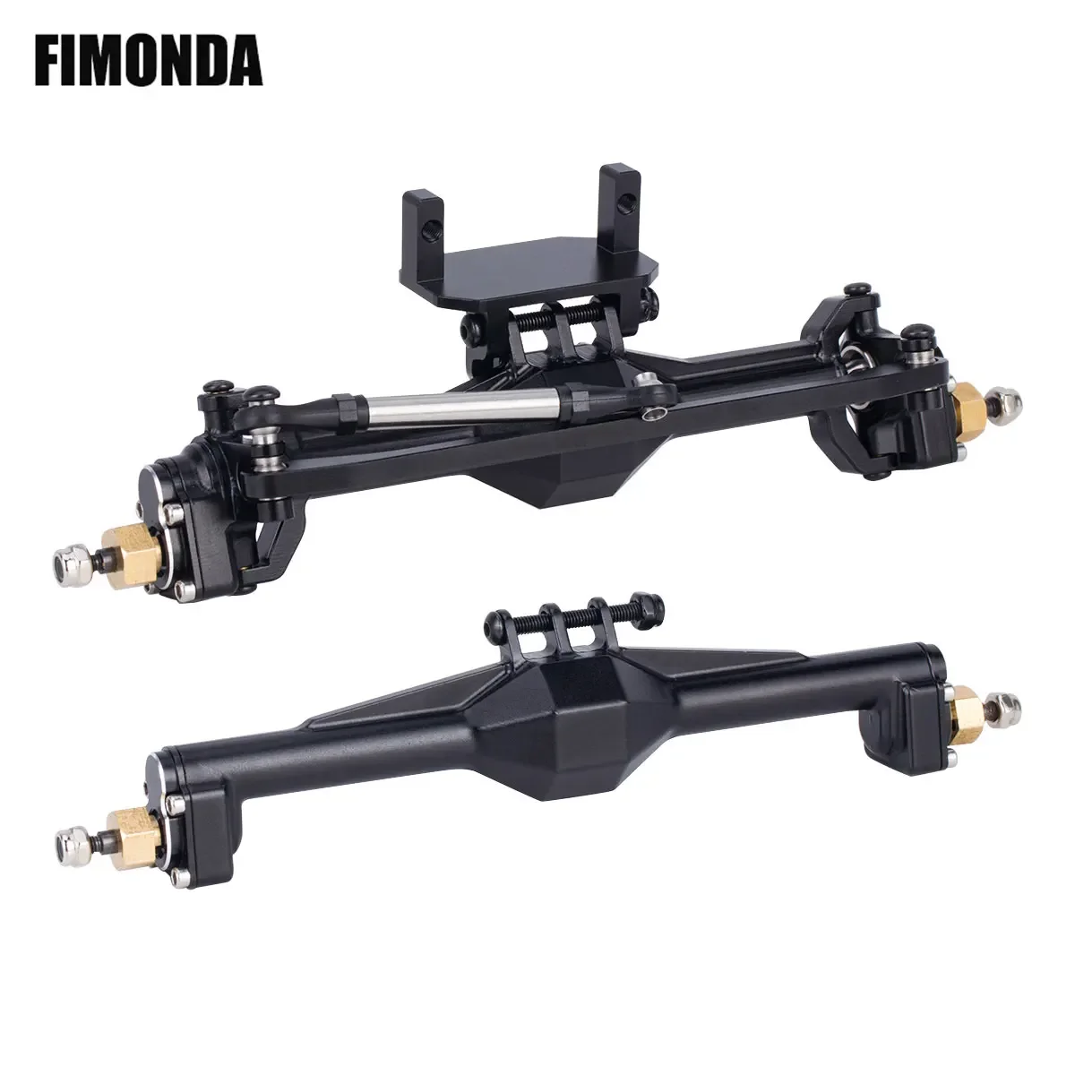 Rc Crawler Axle Parts - Aluminum CNC Portal Axles +10mm with