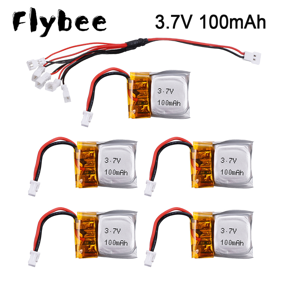 Drone Fq777 Rc Quadcopter - 3.7v 100mah Lipo Battery For Wltoys