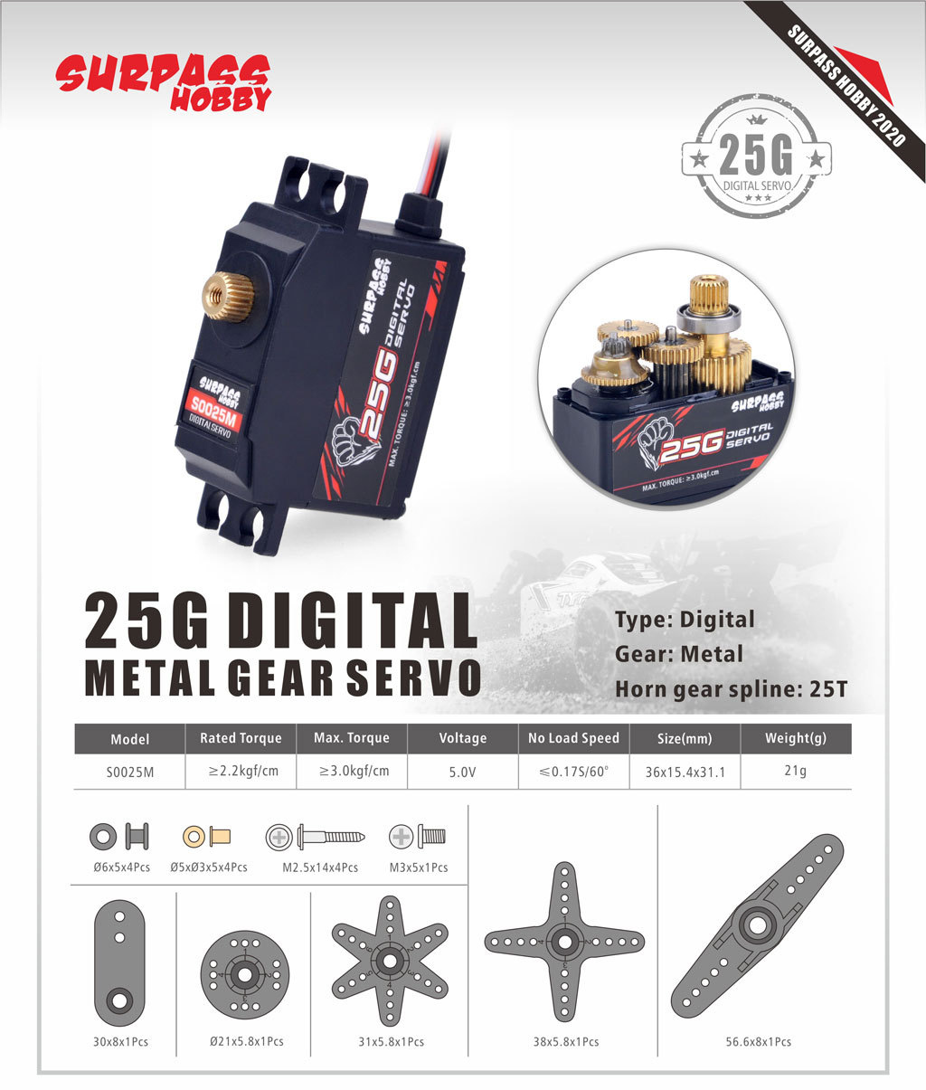 5PCS Surpass Hobby S0025M Meta - đánh giá và giá Drone Rc Boat