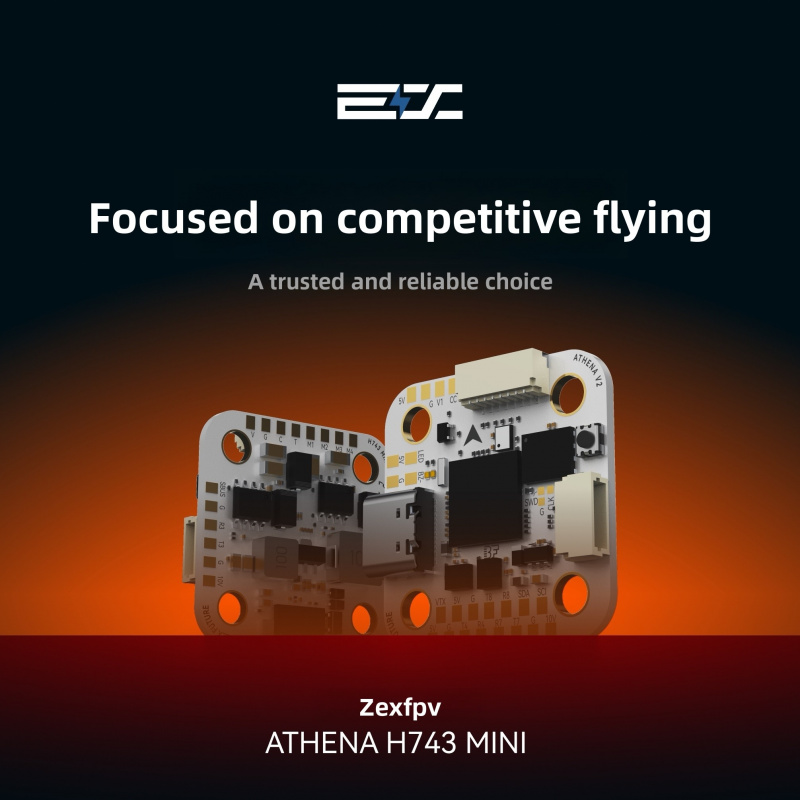 ZEX ATHENA H743 Mini Flight Co - đánh giá và giá Drone Rc Flight Controller