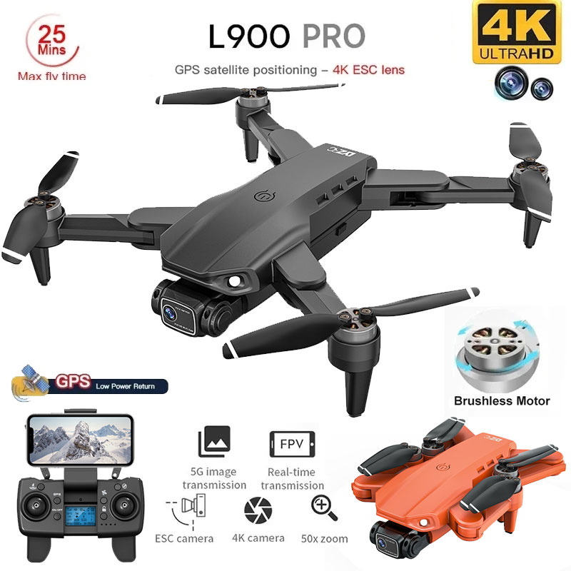 L900 Pro GPS Drone 4K Professi - đánh giá và giá Drone Rc Pro