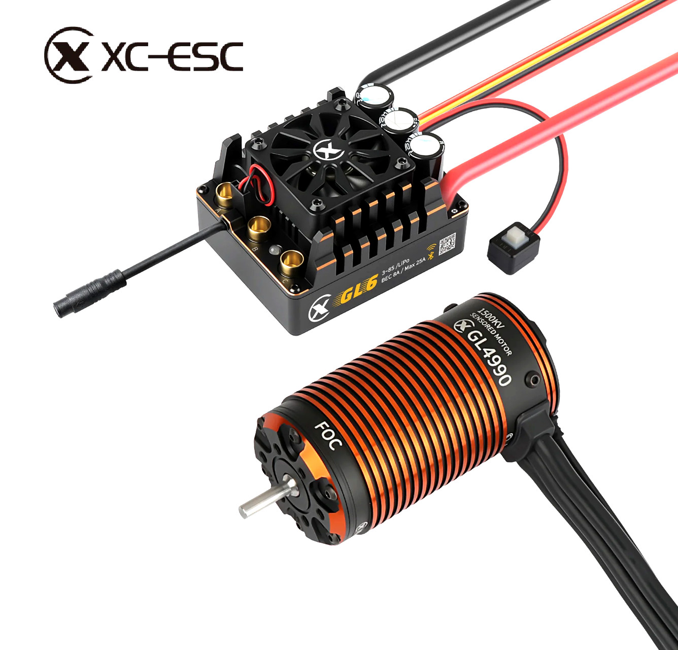 XC COMBO FOC CRAWLER BRUSHLESS - đánh giá và giá Esc 4In1 Brushless