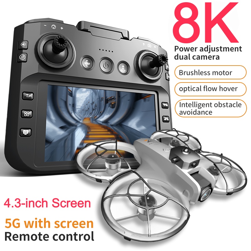 8K ESC Dual Camera Drone Brush - đánh giá và giá Esc 4In1 Brushless