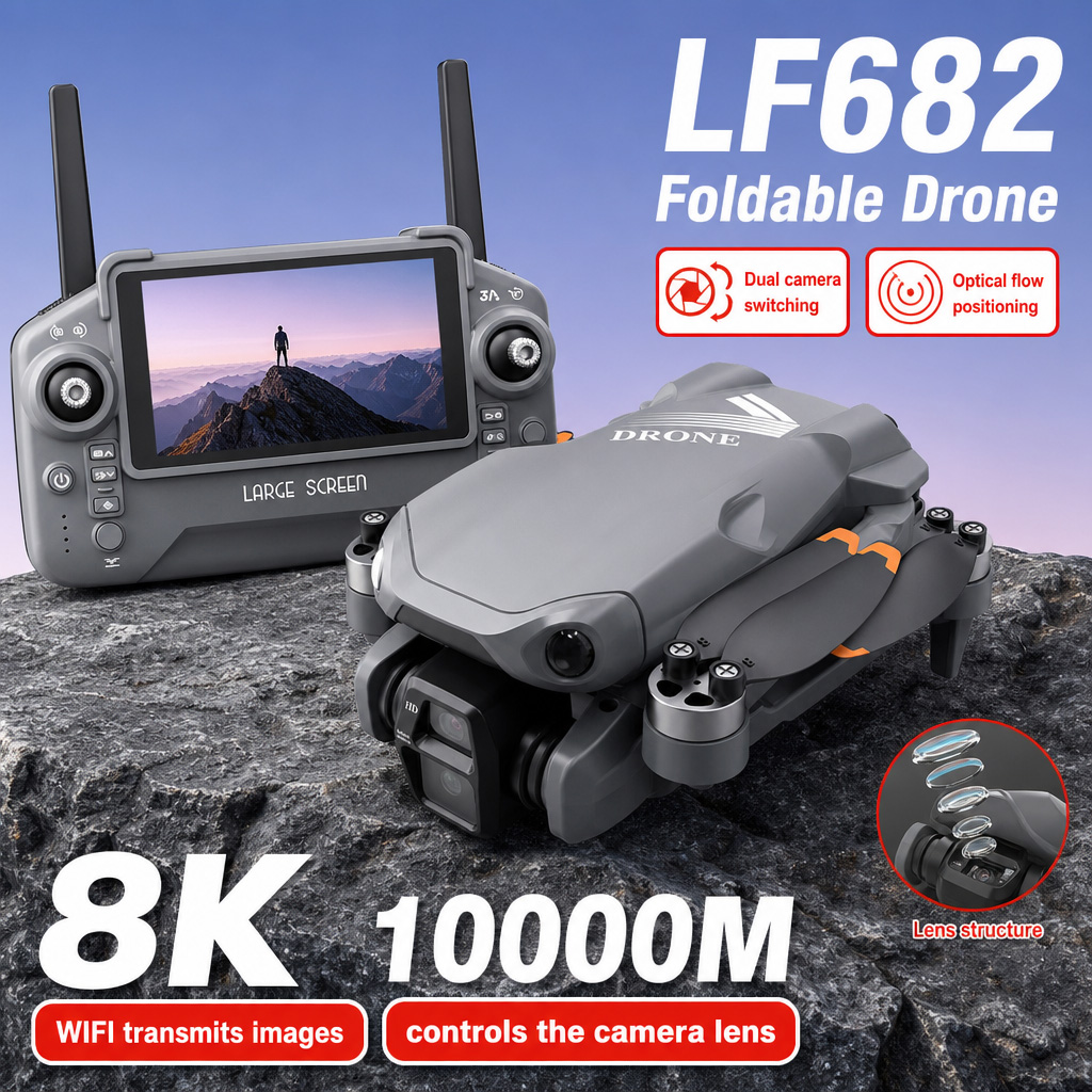 Aerial Photo LF682 Drone 8K HD - đánh giá và giá Drone Rc Pro