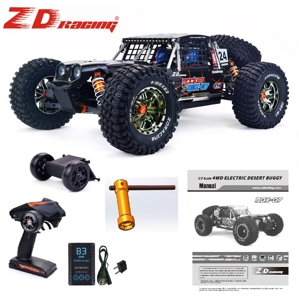 ZD Racing DBX-07 RC Car 1/7 2. - đánh giá và giá Esc 4In1 Brushless