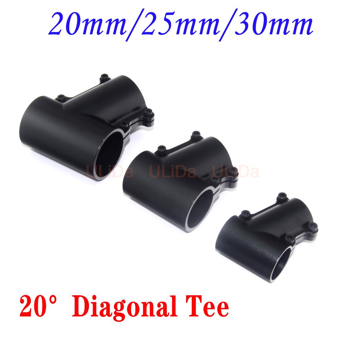 20 25 30mm Tripod Oblique Tee  - đánh giá và giá Drone Rc Not Connected
