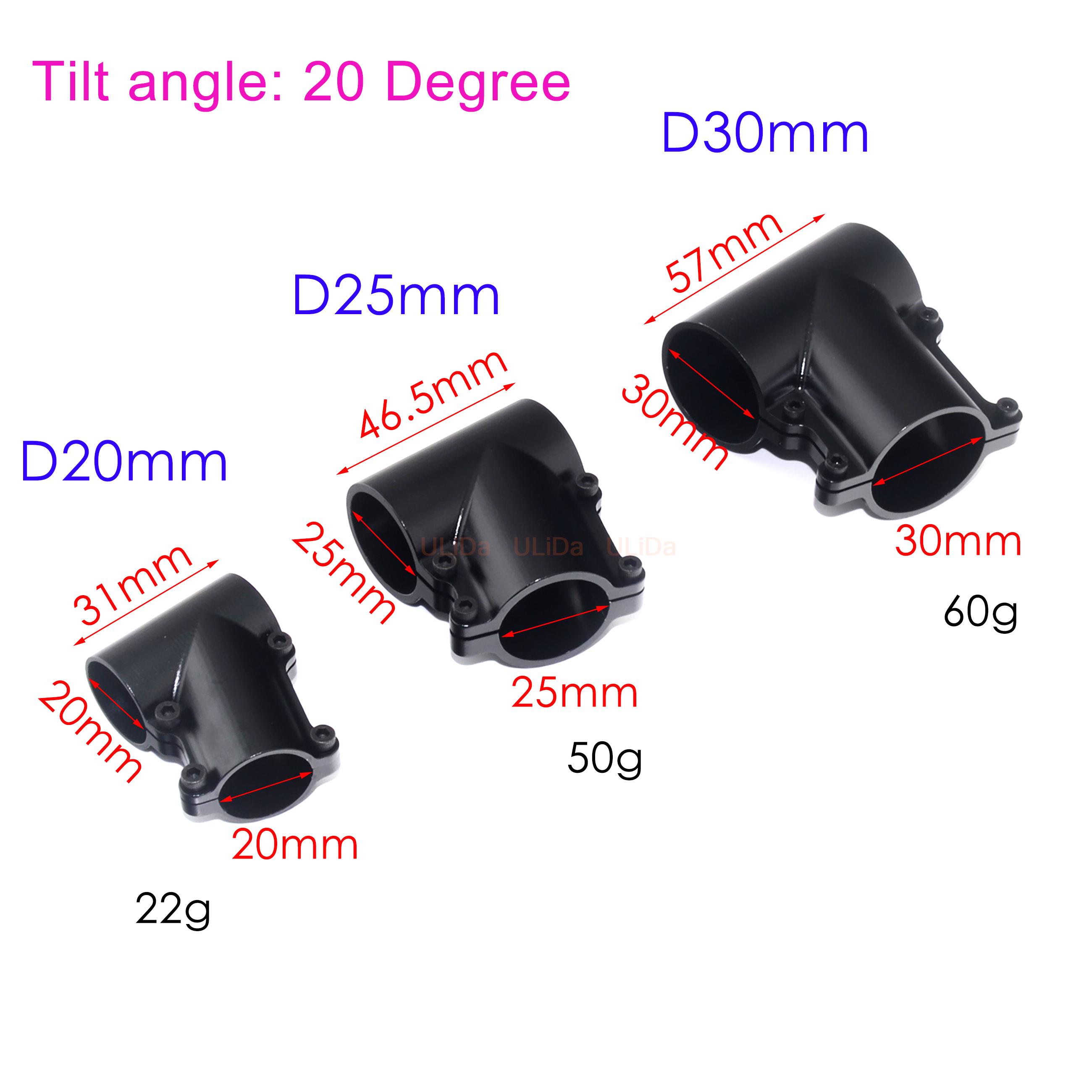 20 25 30mm Tripod Oblique Tee  - đánh giá và giá Drone Rc Not Connected