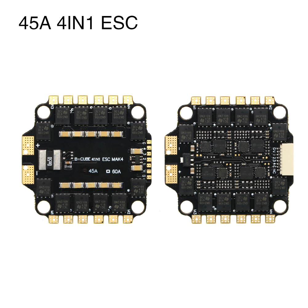 UAngel 4IN1 45A 60A ESC BLHELI - đánh giá và giá Esc 4In1 Brushless
