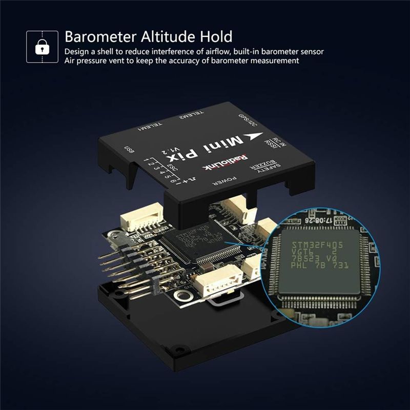 A49K-Radiolink Mini PIX Flight - đánh giá và giá Drone Rc Flight Controller