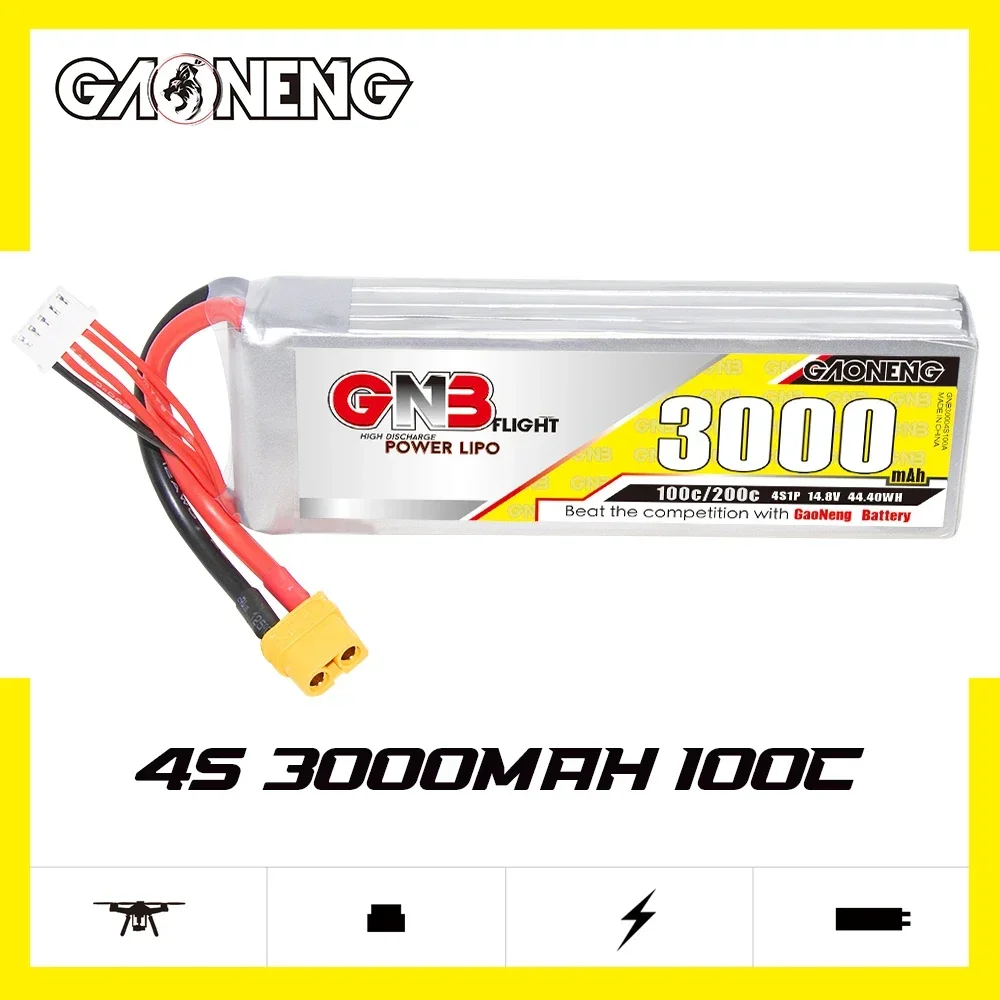 GAONENG GNB 3000mAh 4S 100C 20 - đánh giá và giá Drone Rc Boat