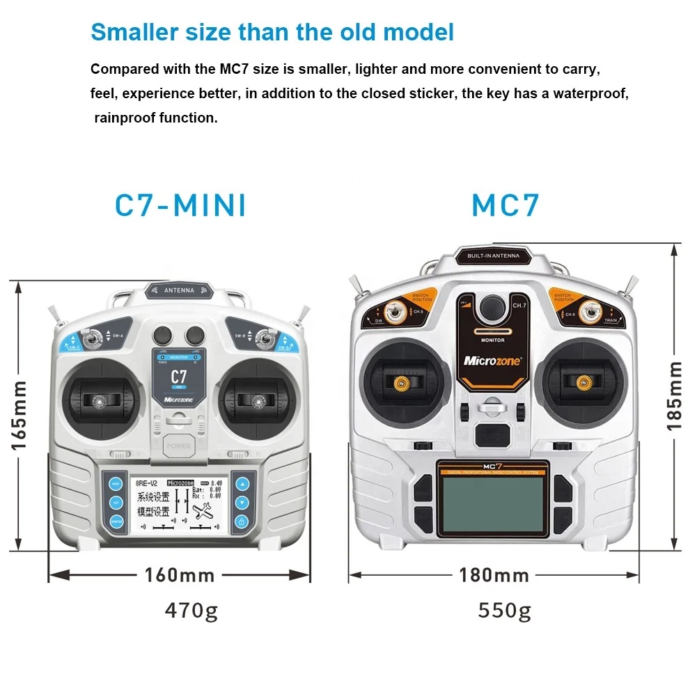 MicroZone MC7 C7 MINI 2.4G Con - đánh giá và giá Drone Rc Boat
