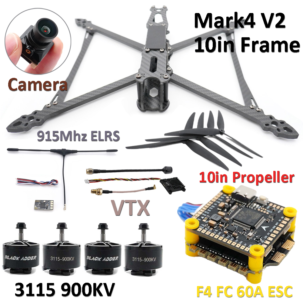Mark4 V2 10in Frame Combo Set  - đánh giá và giá Esc 4In1 Brushless