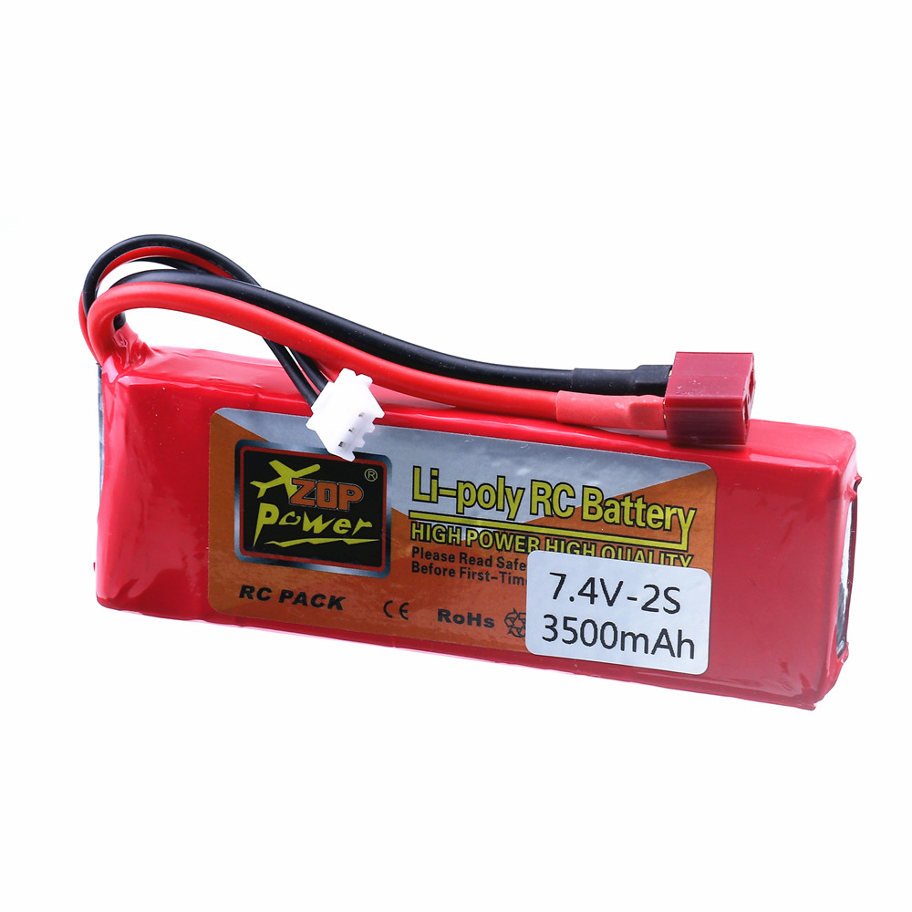 Lipo Battery 2S 7.4V 3500mah R - đánh giá và giá Drone Rc Boat