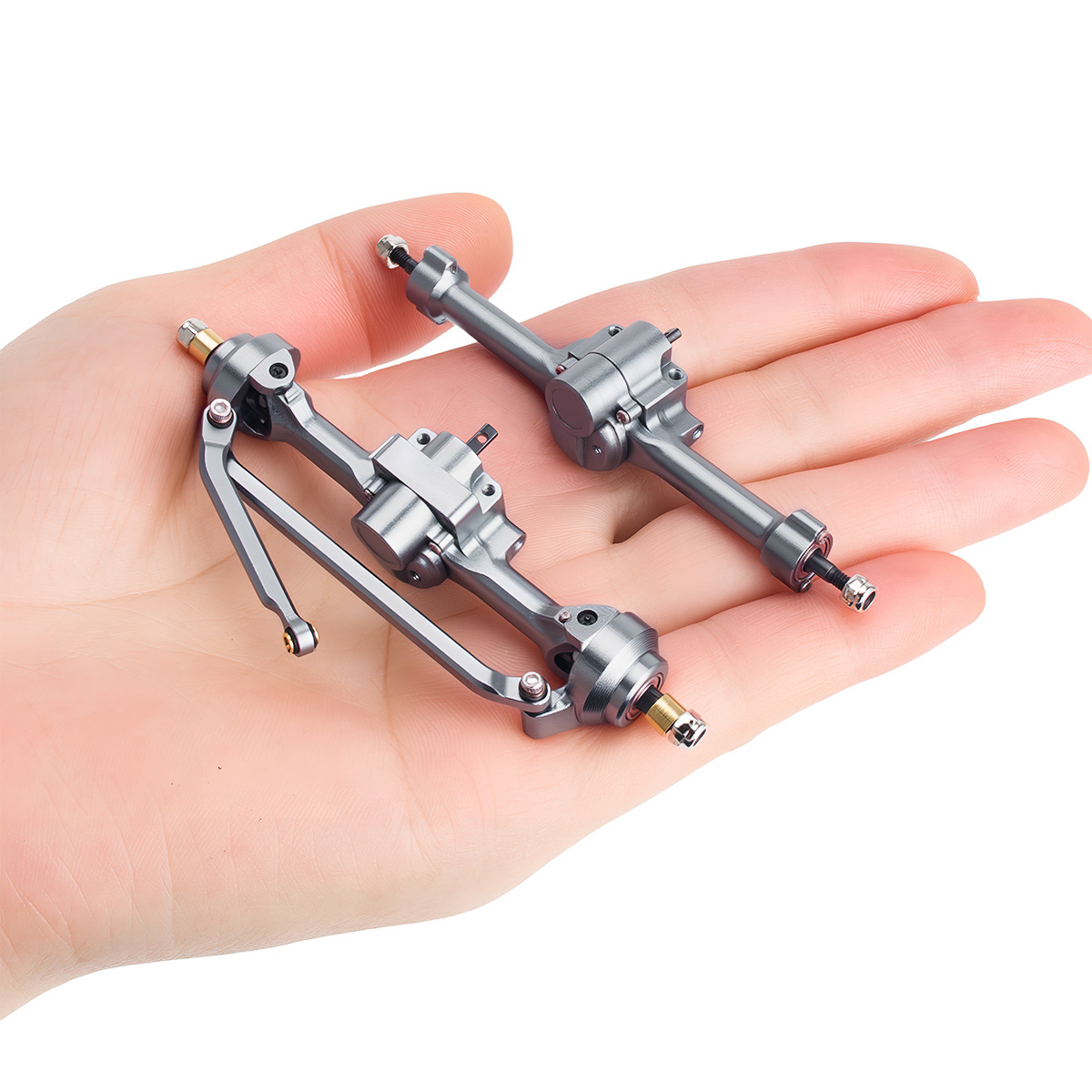 SCX30 1/30 +5mm Aluminum Front - đánh giá và giá Rc Crawler Axle Parts