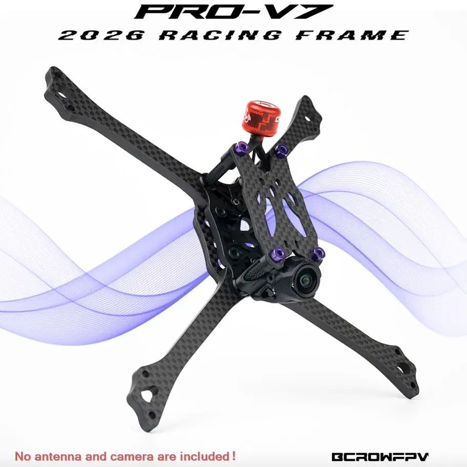 BCROWFPV PRO-V7 Racing Drone F - đánh giá và giá Drone Frame 5 Inch
