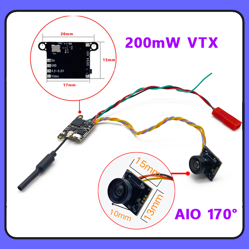 SLONWAKE 5.8G 1200TVL FPV Came - đánh giá và giá Drone Rc Remote Control