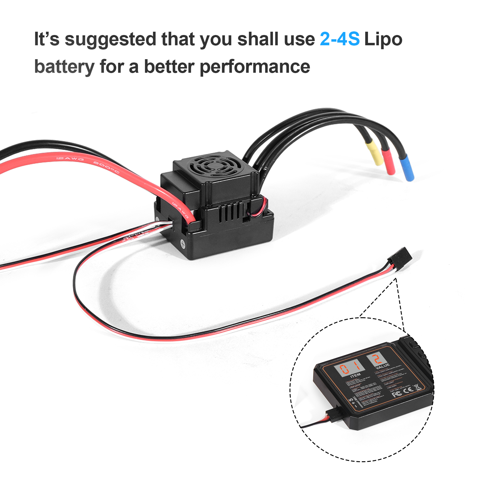 Nâng Cấp Không Cảm 60A 80A 120 - đánh giá và giá Esc 4In1 Brushless