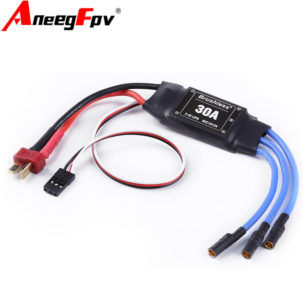 XXD 30A 2-4S ESC Brushless Mot - đánh giá và giá Drone Rc Boat