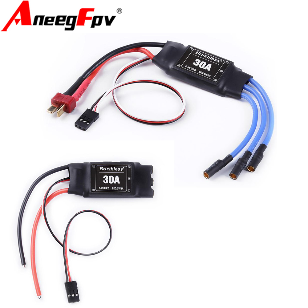 XXD 30A 2-4S ESC Brushless Mot - đánh giá và giá Drone Rc Boat