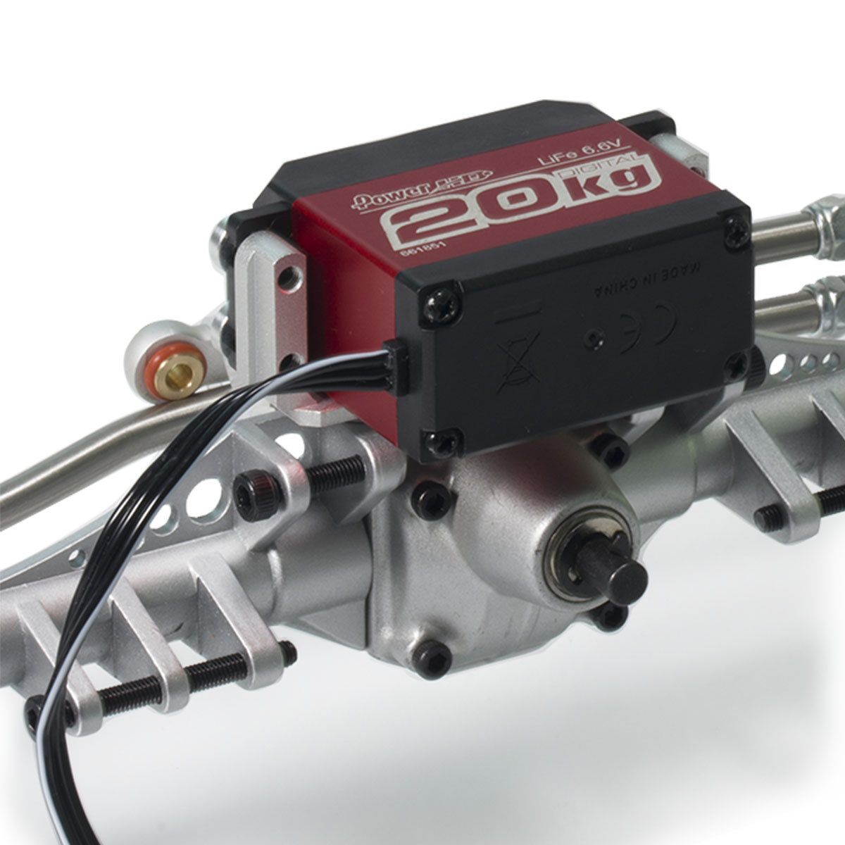 Aluminum CNC Capra Servo Mount - đánh giá và giá Rc Crawler Axle Parts