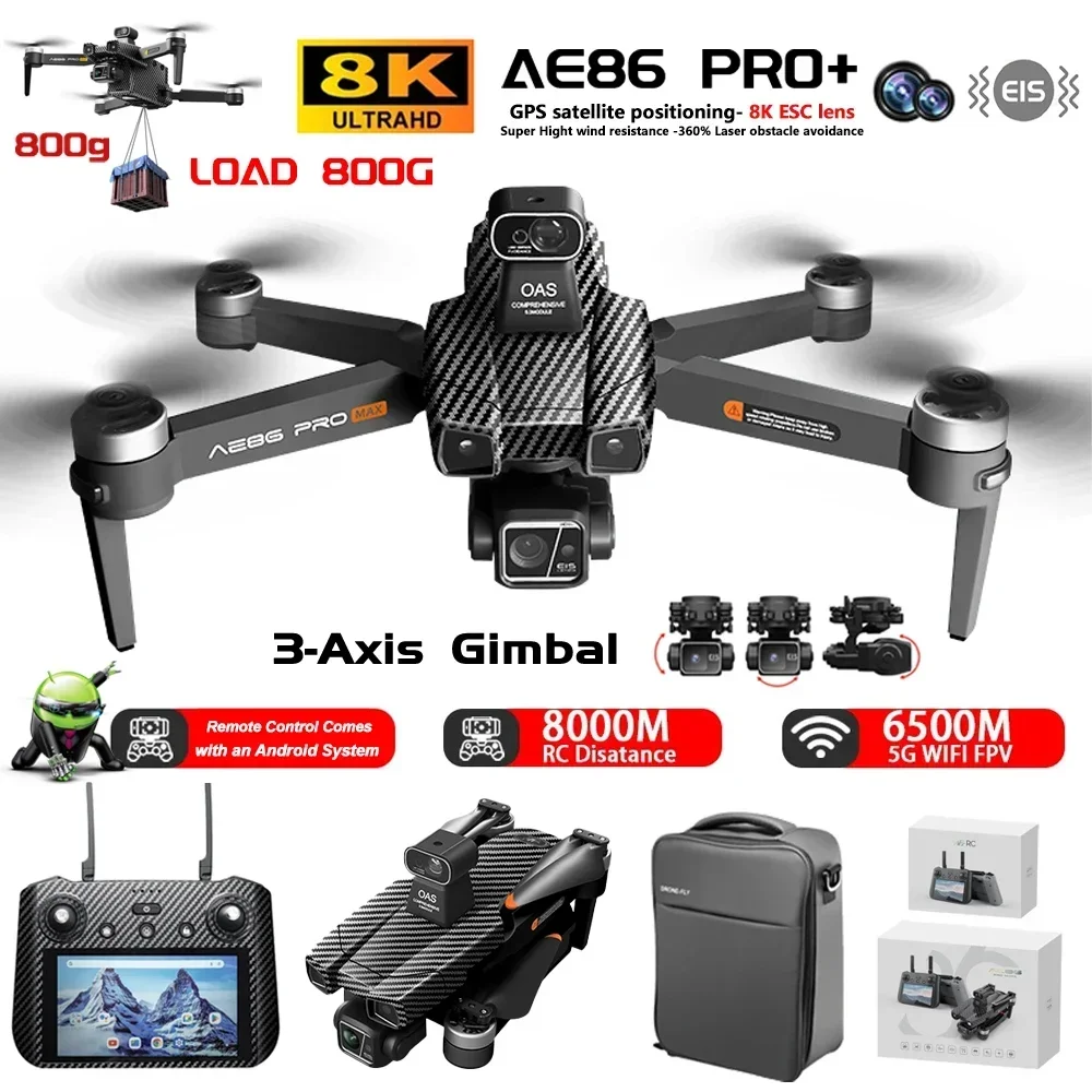 AE86 PRO MAX GPS Drone Profess - đánh giá và giá Esc 4In1 Brushless