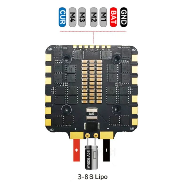 BLS 100A 4-In-1 ESC FPV Brushl - đánh giá và giá Esc 4In1 Brushless
